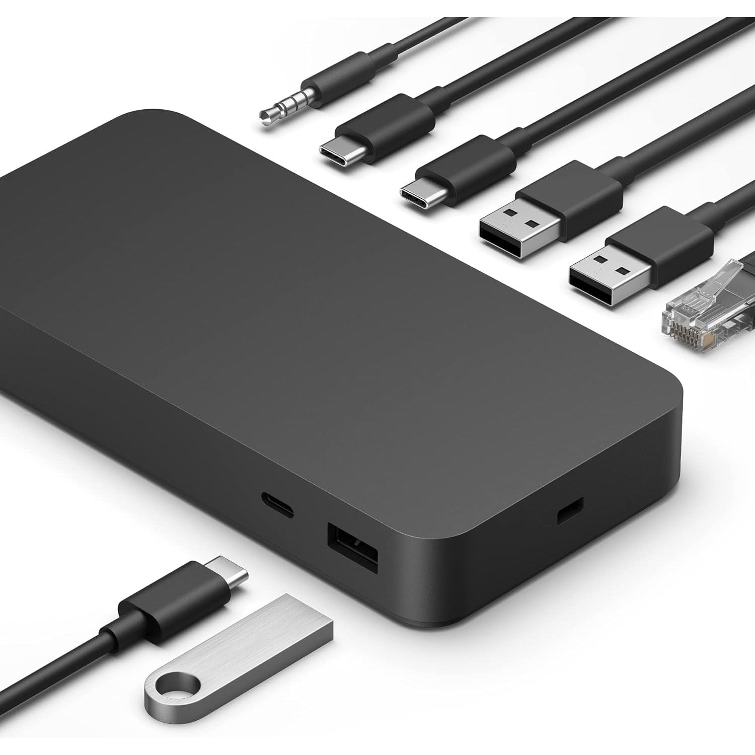 Microsoft Surface Dock 2 with 4 USB-C, 2 USB-A, Ethernet & Audio Ports - 5